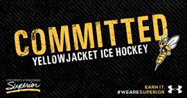 Proud to announce my commitment to play hockey at The University of Wisconsin Superior. Thanks to my family and friends for getting me this far.