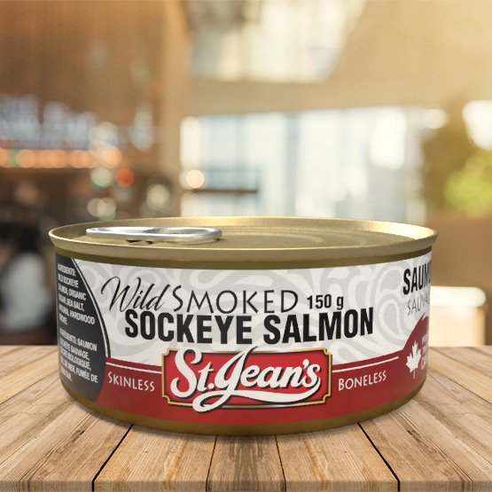 Even if your parties aren't wild, your smoked salmon is. #smokedsalmon #wildsalmon #salmon #VancouverIsland stjeans.com/product/smoked…