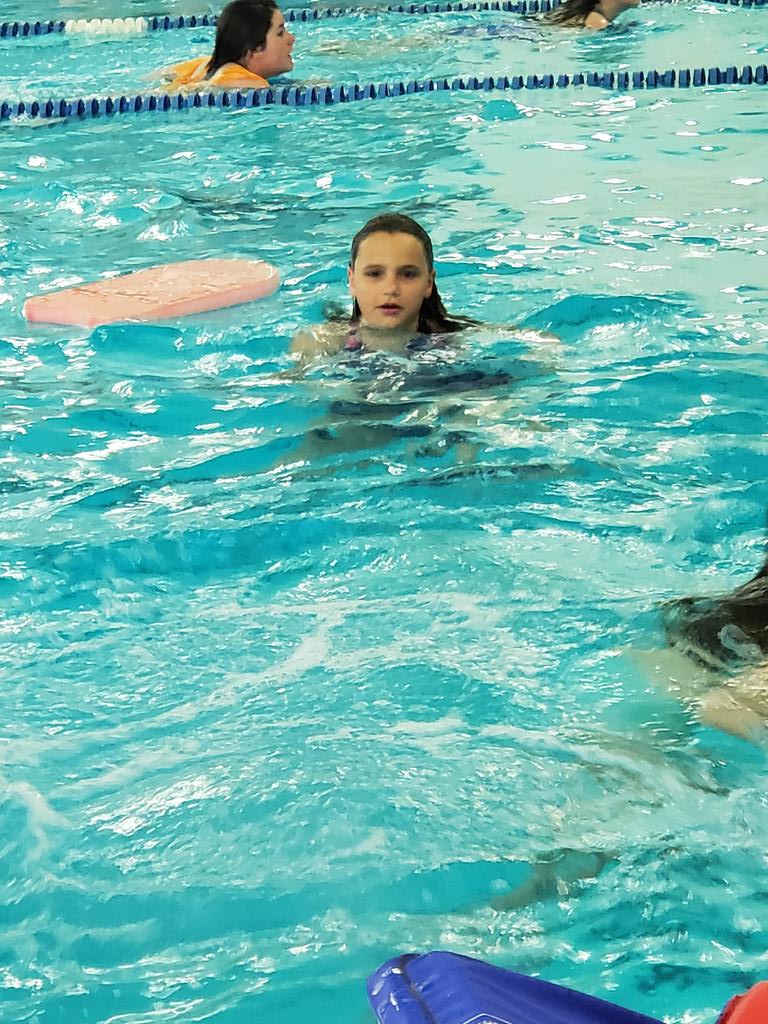 missKAR21's tweet photo. Such an awesome day watching Innisdale's production of Spamalot featuring a student from our class and now we are at our last swim to survive plus session! @AllandaleKnight #theatre #KingArthur #knightsofgrit #swimtosurvive #survival #rescue #humanfish #drama #physicaleducation https://t.co/QbzeahdRRd