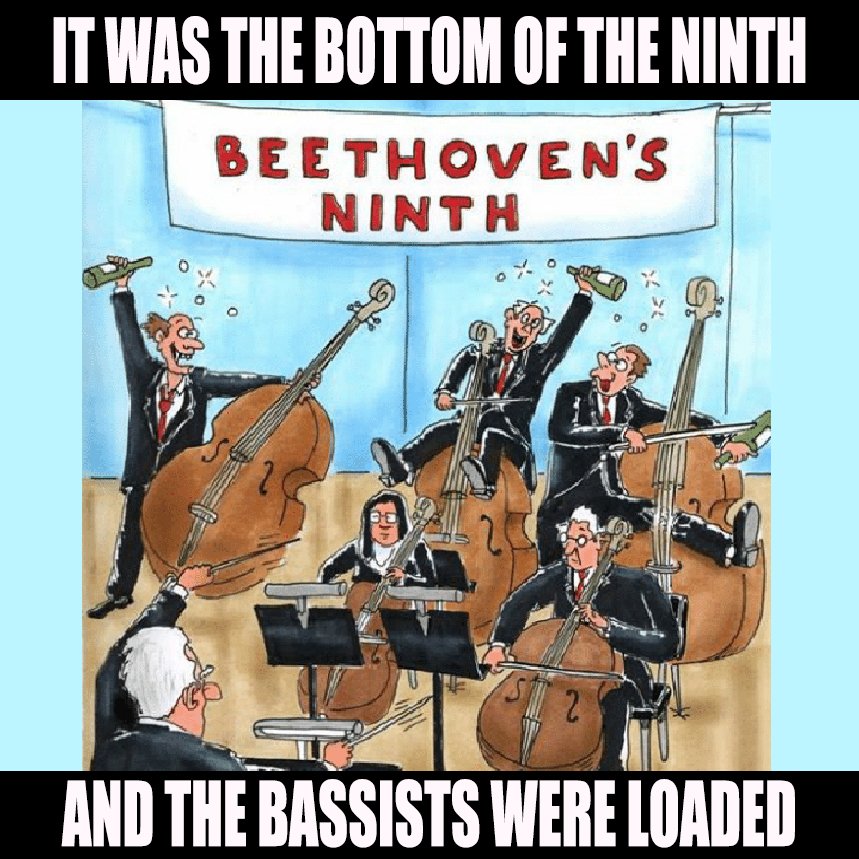 KnoxvilleOpera's tweet photo. #Dadjokes #NoShame #MusicHumor #Beethoven #BaseballReferences #Opera https://t.co/lZ2OccoHD3