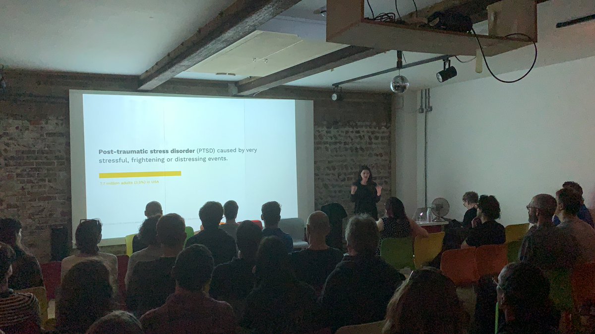 UXCampBrighton's tweet photo. Next up @bretonsch with Anxious Minds https://t.co/9Y9wqpz9CV