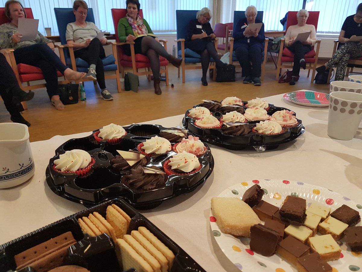 Crusescot_VDTM's tweet photo. Coffee,cakes, coming together to celebrate our fantastic volunteers from Cruse Scotland's North area, counsellors and supporters share stories with area manager Nicola Reed. https://t.co/2twBX0UshH