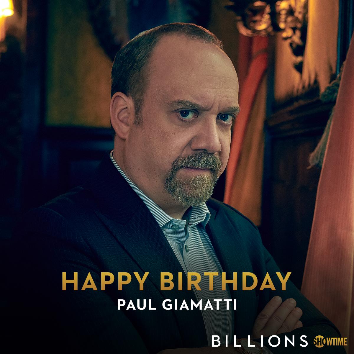 Happy birthday to our very own Paul Giamatti! Sending him of birthday wishes.  