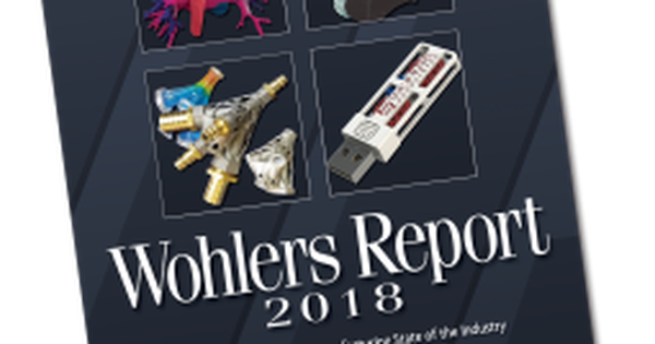STAX3D's tweet photo. The preeminent 3D printer experts at Wohlers Associates released their 2018 report which revealed the 3D printer industry topped $7 billion, a 21% growth. There was a significant increases in metal additive manufacturing (AM) this year. https://t.co/OKpR42tUQp