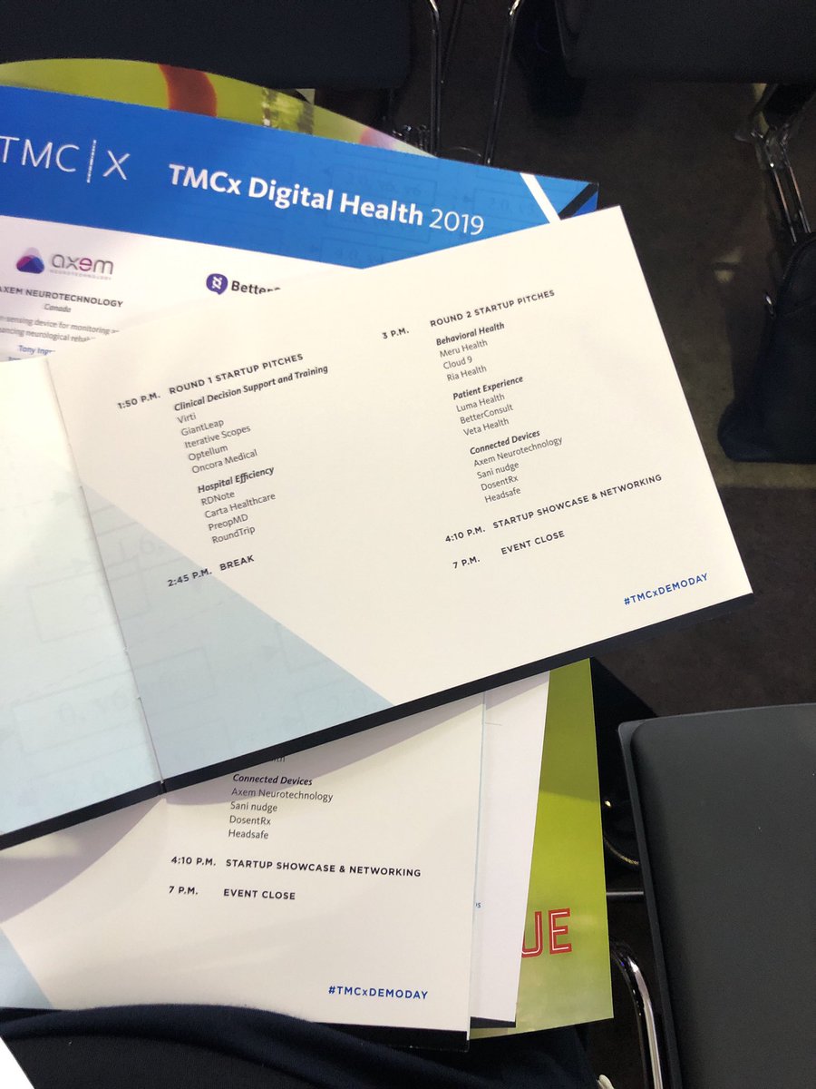 mkmackey's tweet image. #TMCxDemoDay  impressive group #mhealth #digitalhealth #startups #Houston