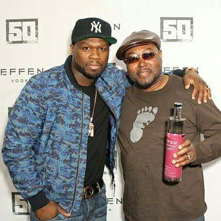 MILTONSAUL1's tweet photo. #Throwback moment with @50cent.  First met him years ago through the homie Rich Nice @RichNiceDigital who was his A&amp;R. Looking forward to seeing that #IssacWright #movie. I'm sure it's gonna take the Nielsen Ratings through the roof. #Power. #50cent #MiltonSaul @KoolMilt https://t.co/ijvzj1bl1j