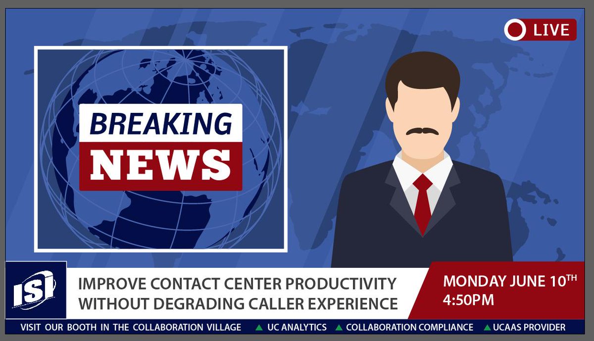 ISIPartners's tweet photo. #CiscoLive attendees... assemble! Our session on how to improve your contact center is quickly approaching. Sign up now! #clus #UCCX #clus19 #contactcenter

https://t.co/1UUPLrkna1 https://t.co/o4mNBKi9FE