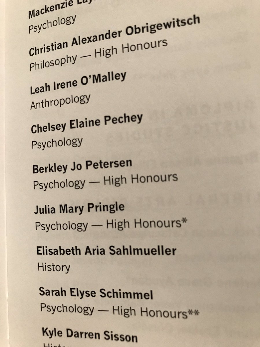 JOP691's tweet photo. Our family is beyond ecstatic to be at the 45th Spring @UofRegina Convocation to celebrate our daughterโs accomplishments. #HighHonours Bachelor of Arts #psychology
Congrats Berkley Jo!!! Congrats to all who walk across the stage today!!! https://t.co/J2khma9AnP
