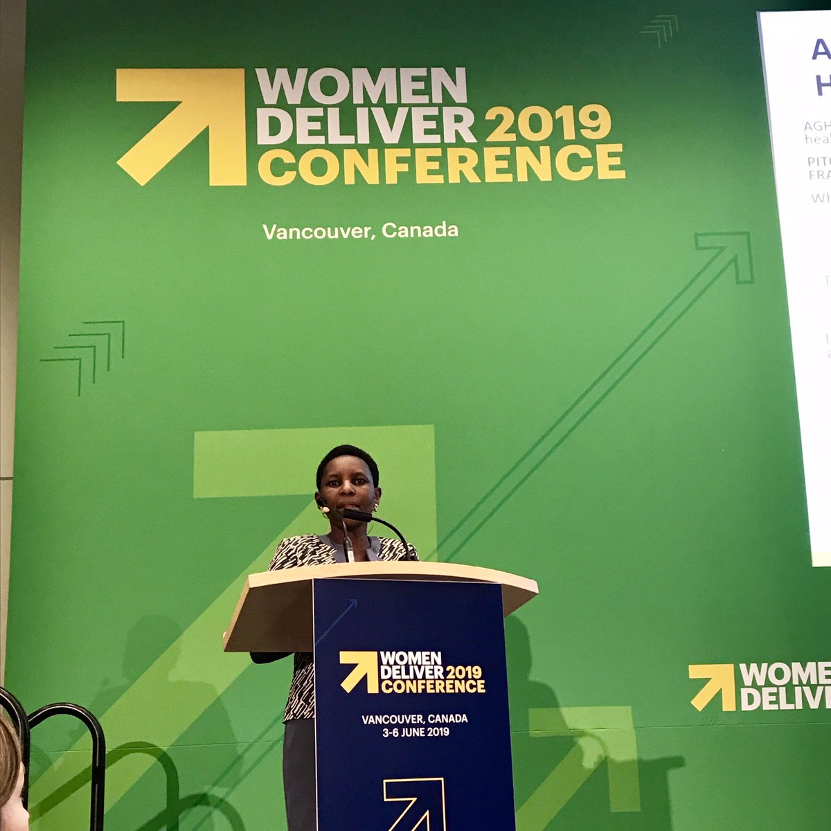 amplifyfund's tweet photo. .@AGHAUganda take to the stage at #WD2019 to share their vision on improving #CSE in Uganda #AmplifyChangeLive
.@AfriYANgh share their plan to strengthen CSOs &amp; empower survivors to fight against #SGBV and advocate for change #AmplifyChangeLive https://t.co/auqB1oE9jQ