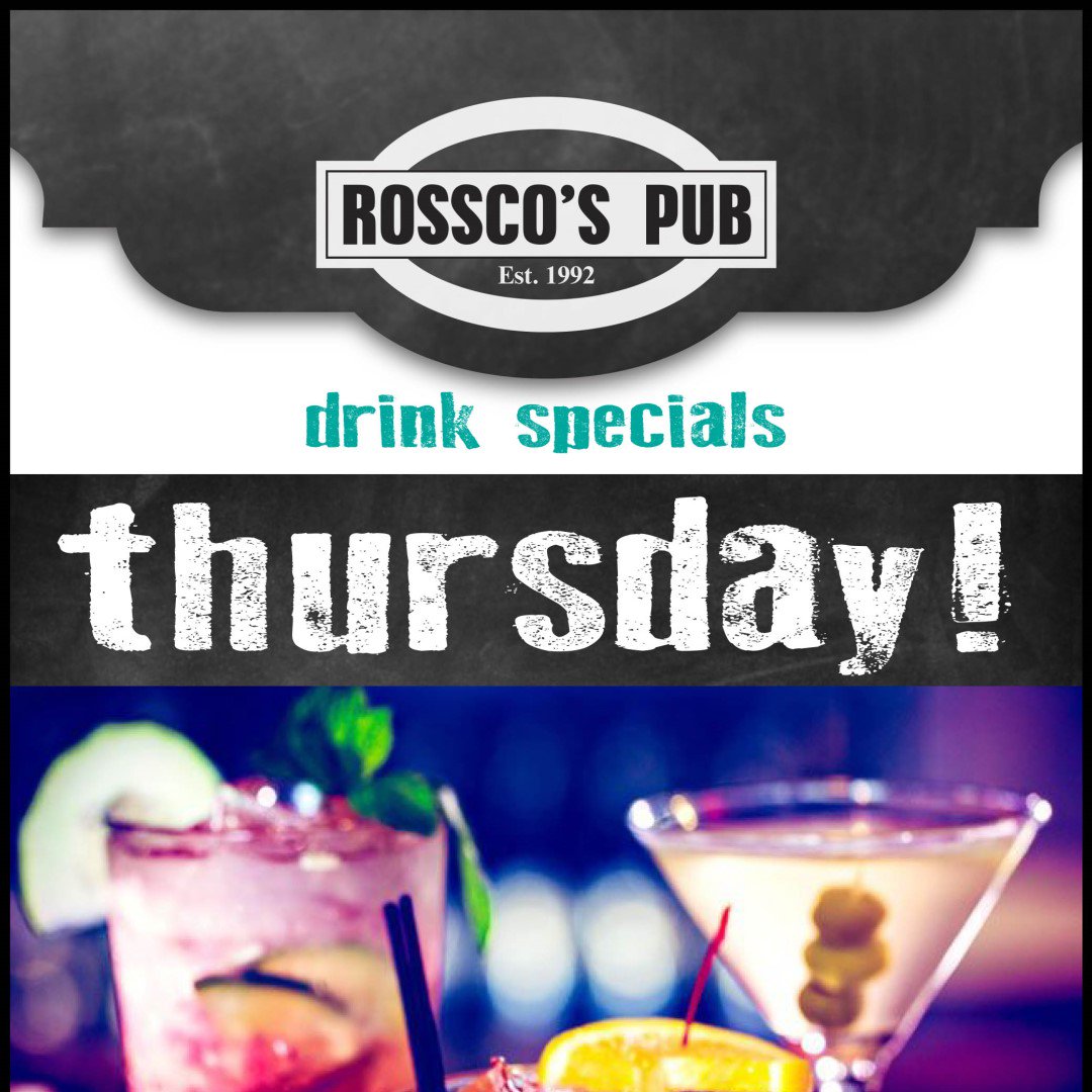 RosscosPubMH's tweet photo. It's Thirsty Thursday and we've got your back! 😉1oz. Highballs $4.20! 2oz. Highballs $6.95! Miller Lite Pint $4.95! Miller High Life Bottles $4.95! Wow! 🍻🍹😮 #itsmillertime #thirstythursday #highballs #rosscospub #bringyourfriends #itsalmostfriday https://t.co/M2LiHM8pR4