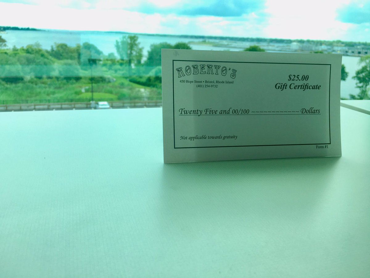 With 15 days until our inaugural 5K run and walk to benefit <a href="/MakeAWishMassRI/">Make-A-Wish Mass RI</a>, take a look at some of our raffle prizes! Thanks <a href="/NIROPE/">Cardi's Furniture & Mattresses</a>, <a href="/RIMonthly/">Rhode Island Monthly</a>, and Roberto’s Italian Restaurant!