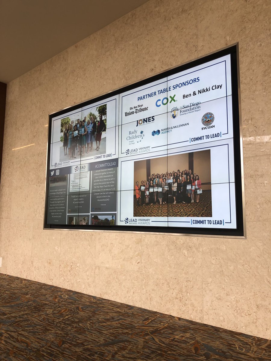 sarabrownevents's tweet photo. Loving the two giant media walls @MarriottMarina! #geekgirl #techwin #leadvisionary https://t.co/BHvOpTnOgE