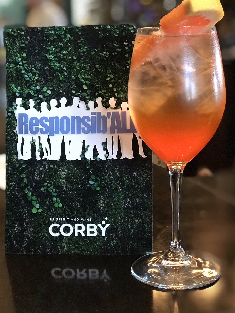 Hollypost's tweet photo. POP UP! @MapleLeafTavern  - a delicious Dees Green Bees  @CorbySW #cocktails #Sustainability https://t.co/YUPBSQINqe