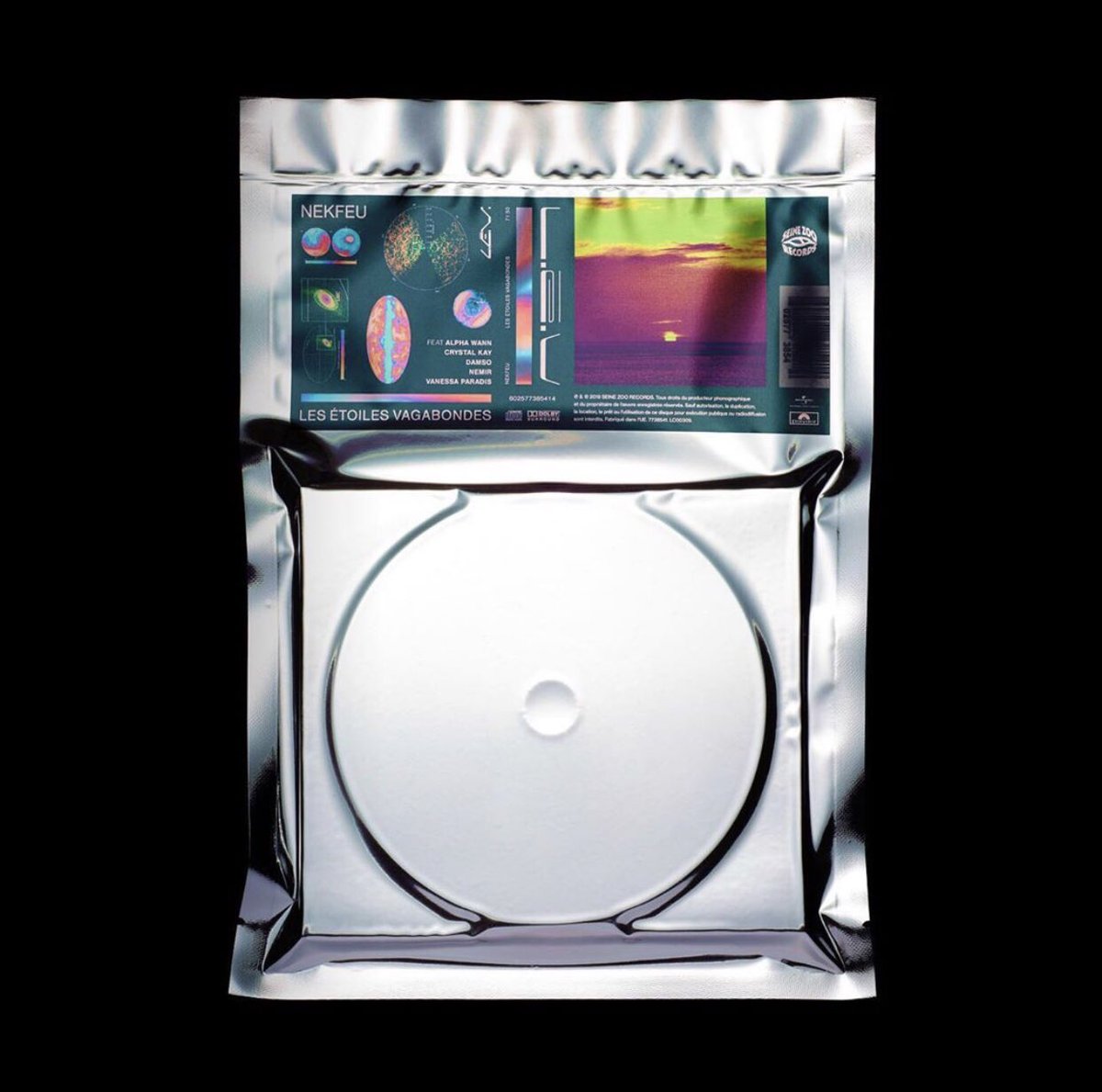 🚨 'LES ÉTOILES VAGABONDES' de <a href="/nekfeu/">.</a> est désormais disponible sur toutes les plateformes de streaming.

L’album contient 18 titres avec Nemir, Vanessa Paradis, Damso, Alpha Wann &amp; Crystal Kay.