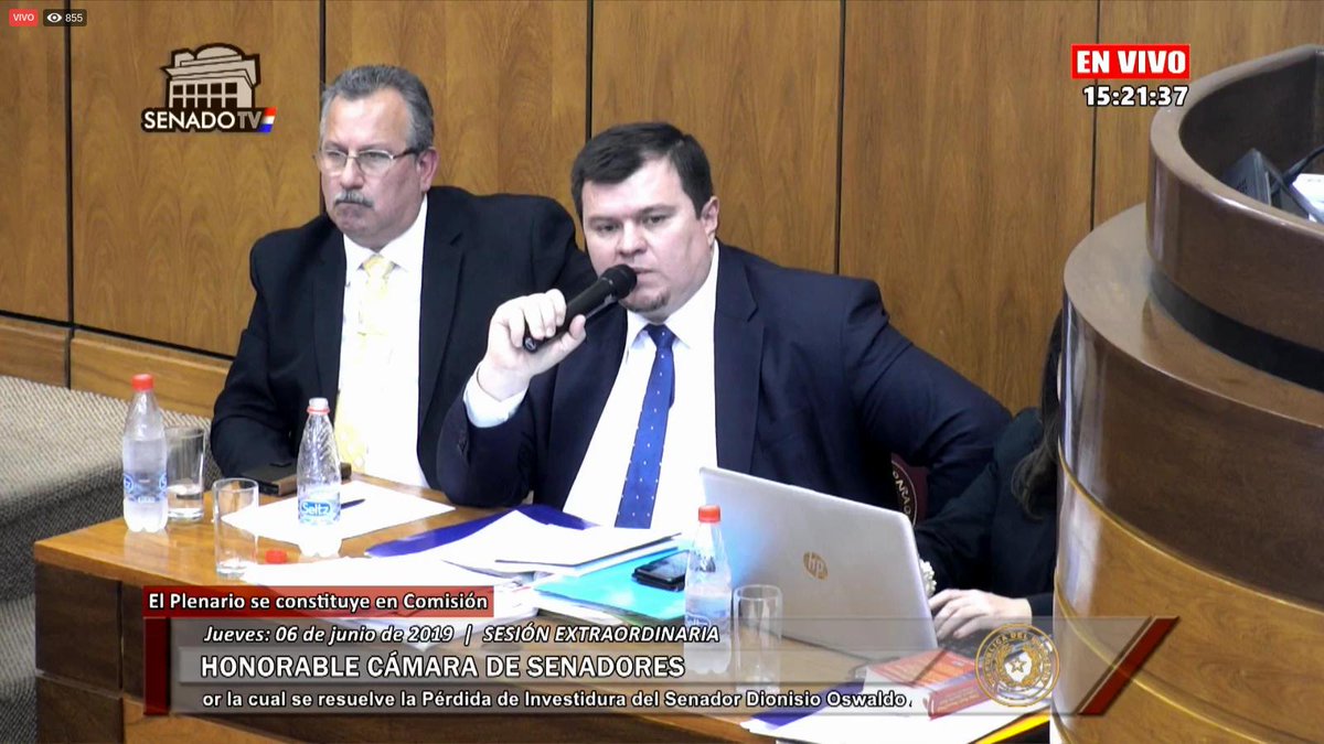 senadotvpy (@senadotvpy) on Twitter photo #Envivo la sesión extraordinaria de <a href="/SenadoresPy/">SenadoPy</a> donde se está tratando la pérdida de investidura del Senador <a href="/DionisioAmarill/">Dionisio Amarilla Guirland</a> , acompañanos en <a href="/senadotvpy/">senadotvpy</a> desde
youtube.com/senadotvpy
facebook.com/SenadoresPy
senado.gov.py #Envivo la sesión extraordinaria de <a href="/SenadoresPy/">SenadoPy</a> donde se está tratando la pérdida de investidura del Senador <a href="/DionisioAmarill/">Dionisio Amarilla Guirland</a> , acompañanos en <a href="/senadotvpy/">senadotvpy</a> desde
youtube.com/senadotvpy
facebook.com/SenadoresPy
senado.gov.py