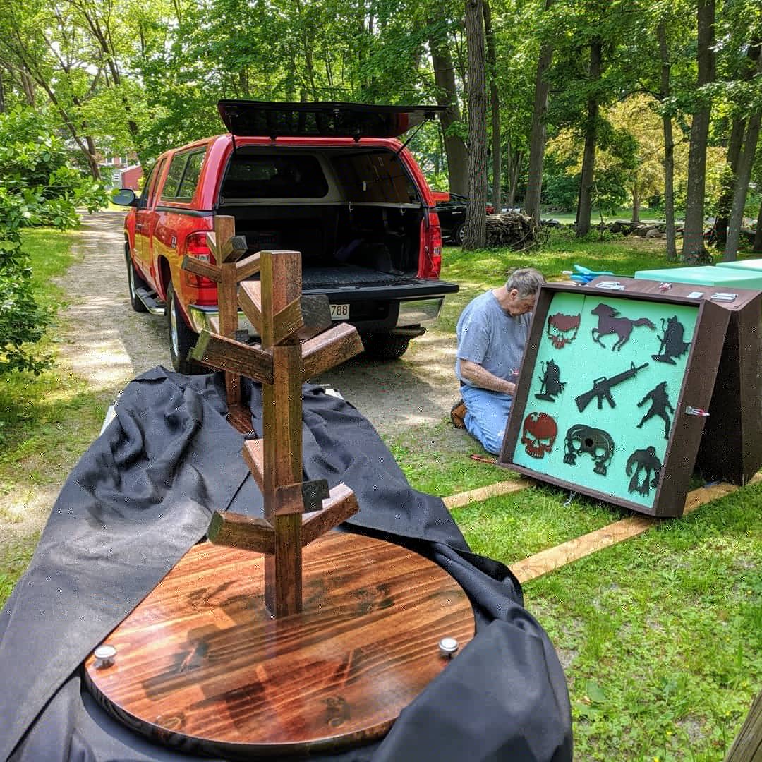 mymetalmadness's tweet photo. Packing up for Bantam Jeep Heritage Festival yesterday.... ππ
#bantomjeepfestival #beatbantam #bantom2019 #birthplaceofthejeep #hitchcovers #trailerhitchcovers #metalart #metalwork #cncmachine #mymetalmadness #hitchyaride #embroidery #screenprinting #screenprint #12thstreetemb https://t.co/PQDTsX4gCe