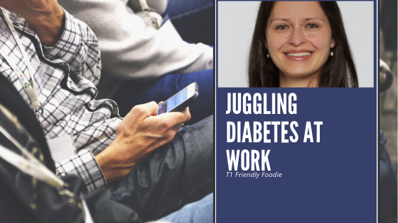 LITTLE TRICKS: Juggling diabetes is challenging at the best of times, but it can be even harder at work. Want to hear about my little trick that made a big difference? Check out @t1friendlyfoodie via t1friendlyfoodie.com/?p=52231. #littletricks #managingdiabetes