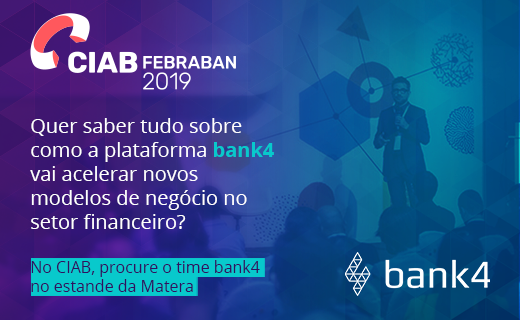 Sciensa_br's tweet photo. Já imaginou uma plataforma aberta que conecta sua empresa a um ecossistema completo de serviços financeiros?

Se já imaginou, então você pensou no bank4 e nem sabia!

#sciensa #bank4 #ciabfebraban2019 #bancos #tecnologia https://t.co/tdszQiXk2o
