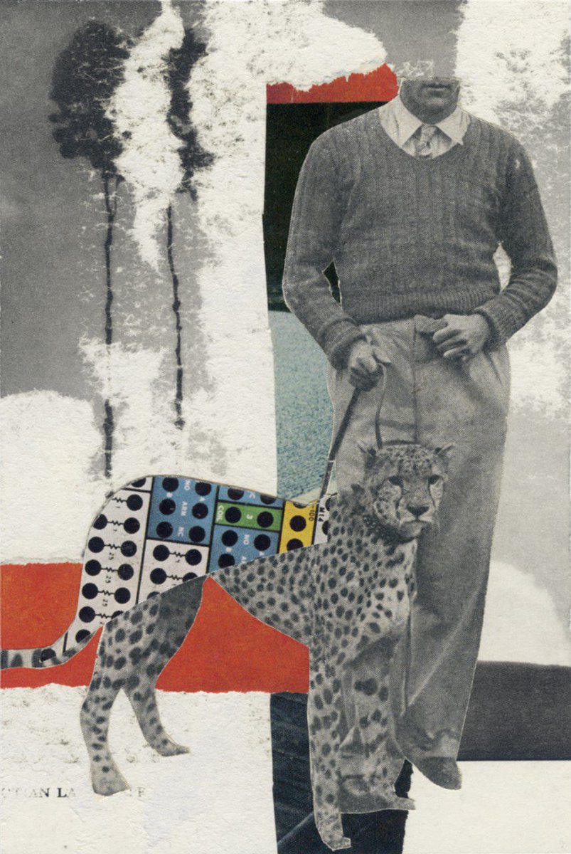 Introducing Six Streets Arts Trail exhibitor @markwatkins64  - his hand cut collages explore the minutiae of human existence, often based on how memories are stored, fragment or re-surface. 

The Trail is on 22-23 June bit.ly/2LqboGw #sixstreetsartstrail #derby