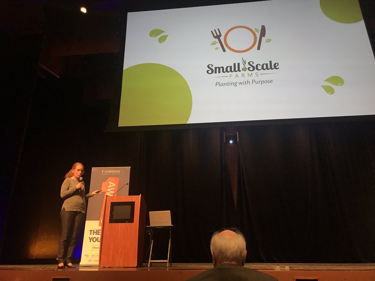 1AwardsNiagara's tweet photo. Welcome @SowSeedsNiagara! 🍽 We’ll hear all about how food production in #Niagara affects the environment, ecosystems, and economics. #1AwardsNiagara https://t.co/8I6VAxK8DP