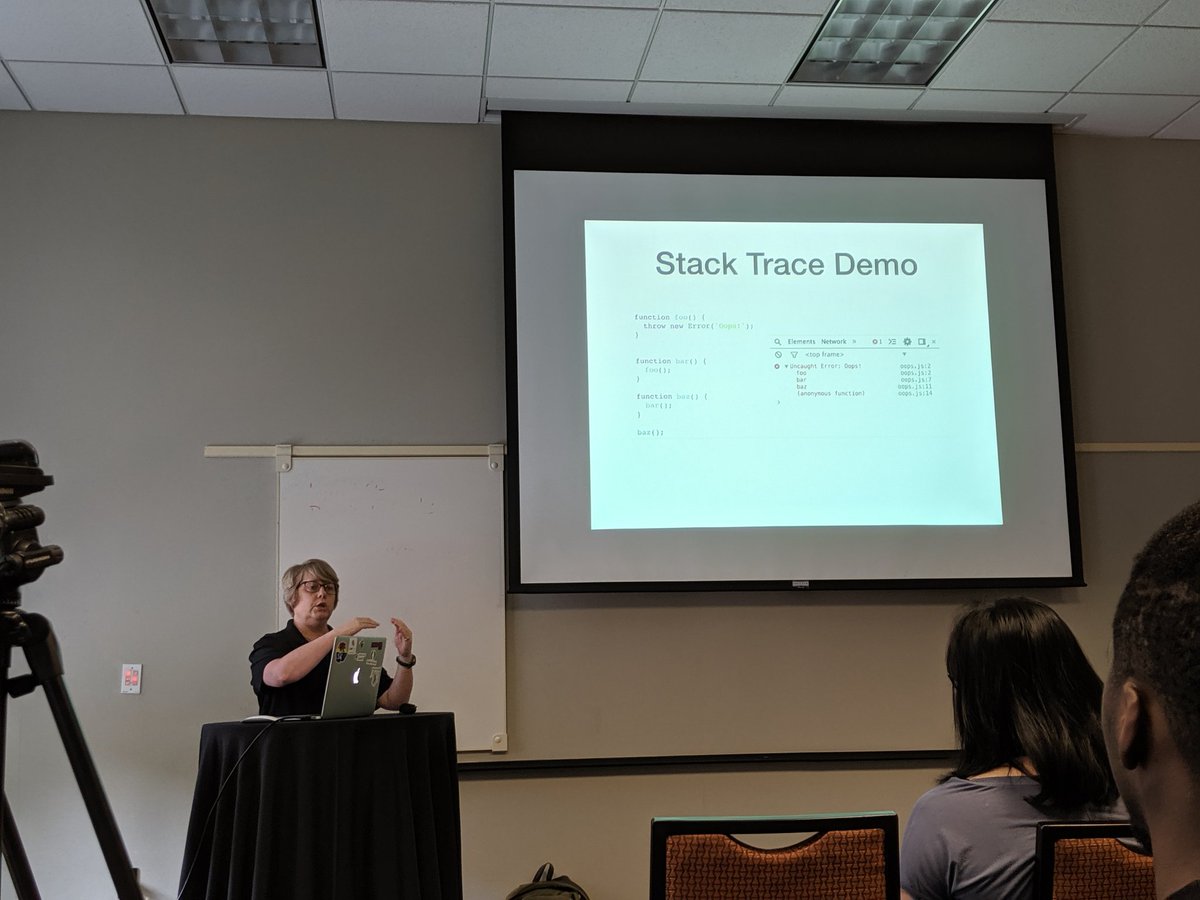 klghjs's tweet image. Don't Be Afraid of the JavaScript Stack Trace with @ratracegrad #refactr #RefactrTech @RefactrTech