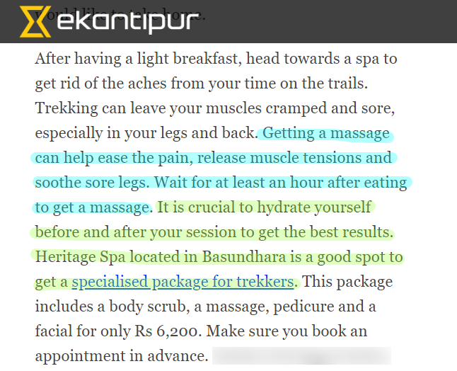 Heritage_Spa's tweet photo. Thank you @ekantipur_com, @kathmandupost for having a space to accommodate our spa package. We are thankful for explaining briefly. This will definitely help fellow trekkers to understand the massage benefits. 🙏https://t.co/HxSzjcDndw https://t.co/b5ktz7Vj04
