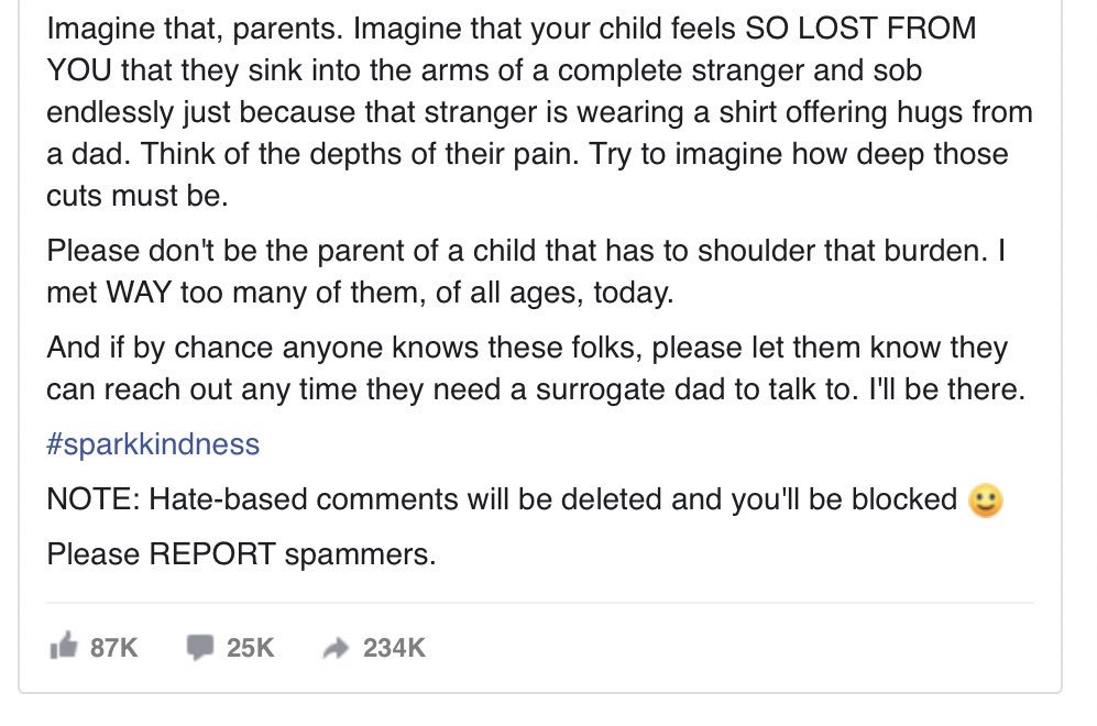 FierceRobert's tweet image. From Scott “Howie” Dittman, free Dad Hugs At Pittsburgh Pride