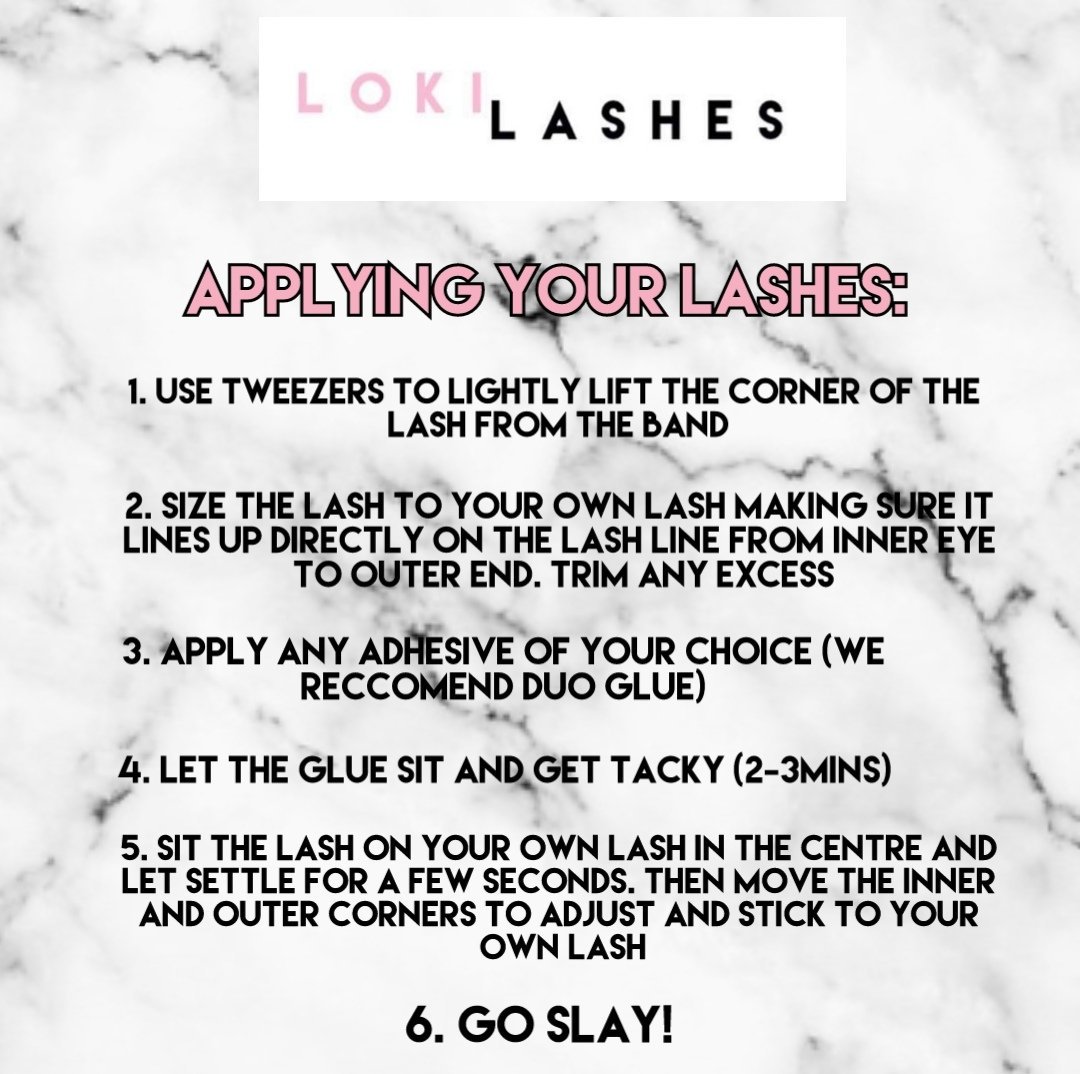 5 Tips on applying your Loki Lashes 😉🖤 #lashtips #lokilashes #lokibabe #makeup #vegan #crueltyfreemakeup