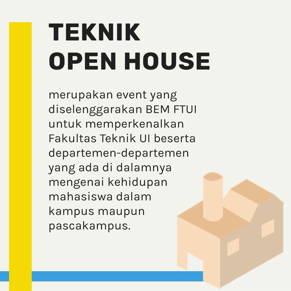 teknikopenhouse's tweet photo. [ WHAT IS TOH? ]

Do you know exactly what is TOH?
You must be curious
So, what are you waiting for?
Swipe the picture above to see!

For further information, follow us through :

ig : @teknikopenhouse
twitter: @teknikopenhouse
line : https://t.co/WnHpSRkoYa https://t.co/cNWO8kPjOW