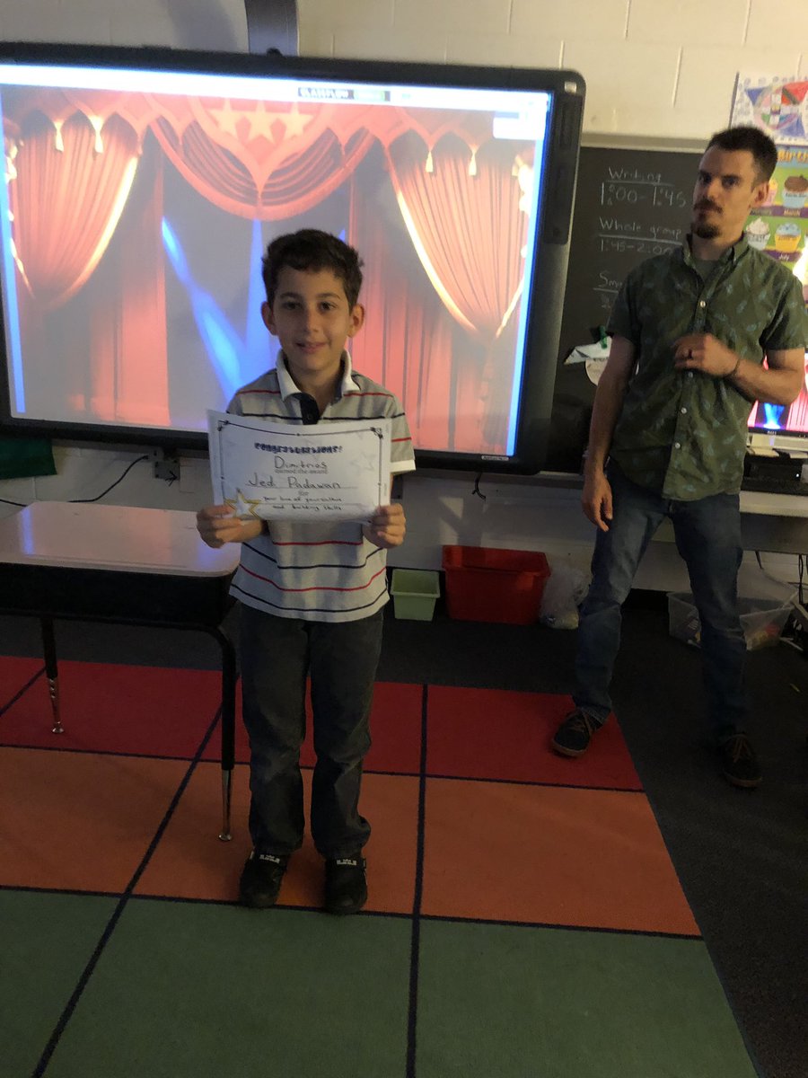 ThuroOn3rd's tweet photo. Everyone got an end of year superlative reward today, and said a little something to the class. https://t.co/MC5ydHXr9b