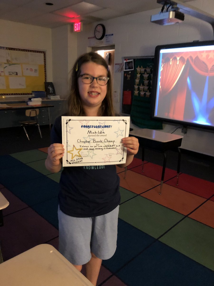 ThuroOn3rd's tweet photo. Everyone got an end of year superlative reward today, and said a little something to the class. https://t.co/MC5ydHXr9b
