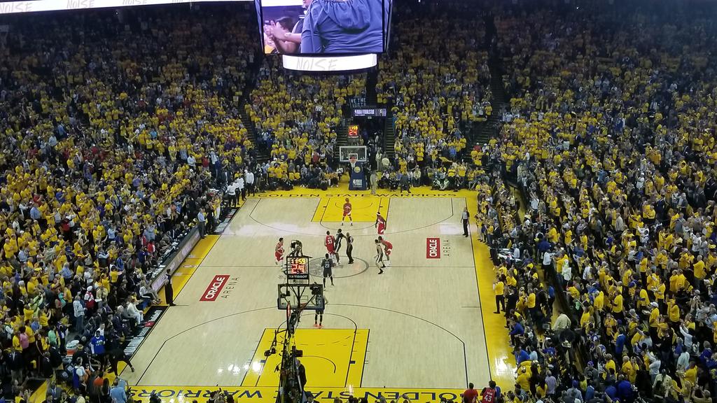 sfutterman's tweet image. The final #NBA game at #OracleArena. #NBAFinals