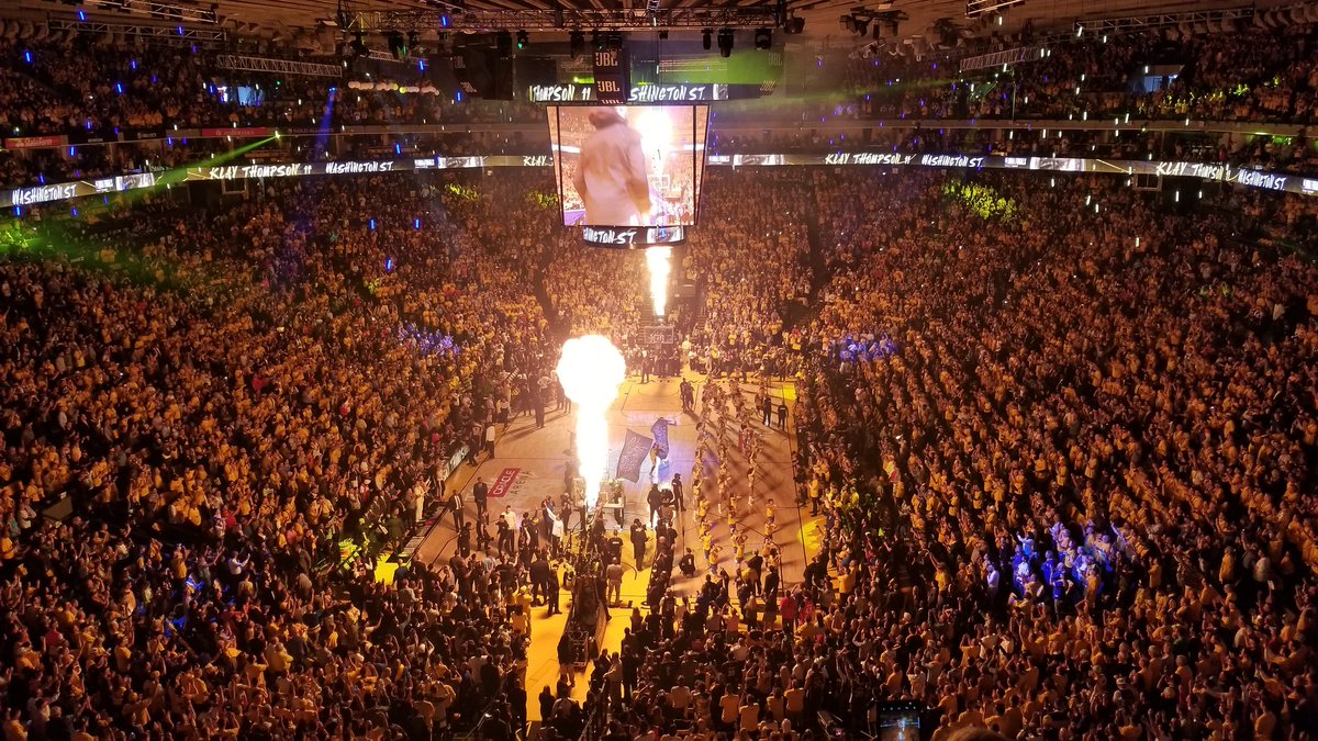 sfutterman's tweet image. The final #NBA game at #OracleArena. #NBAFinals