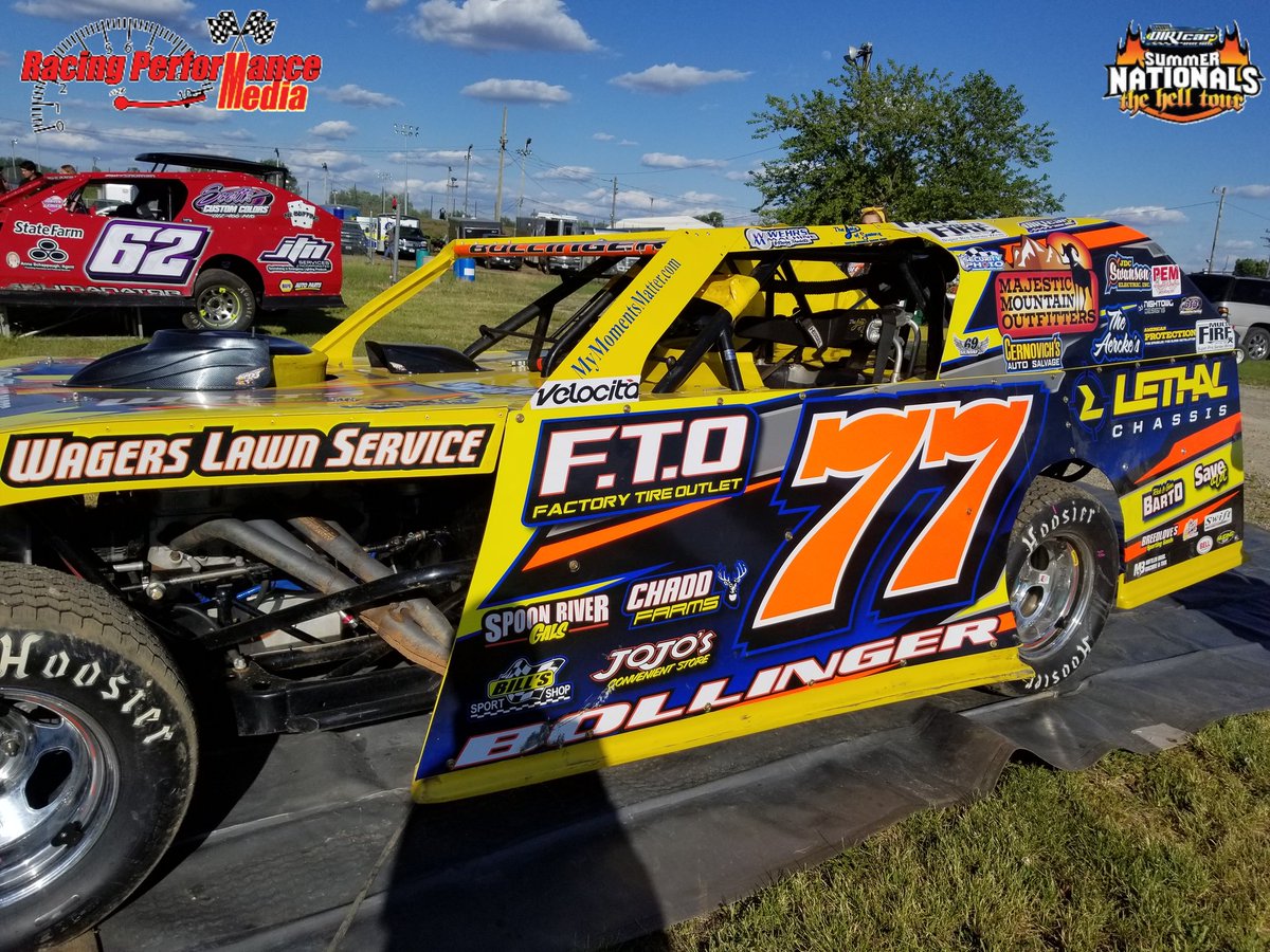 .<a href="/Bollinger_77/">Ray Bollinger</a> wins Heat 2 in <a href="/SummitRacing/">summitracing</a> Modified action. #HellTour