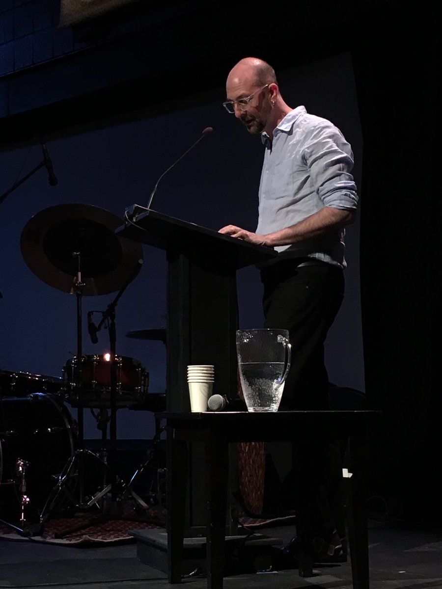 Ottelia's tweet photo. Great to hear @jeffpethybridge read from new work tonight @NaropaU #AgainstAtrocity #SWP2019 https://t.co/76zwK9navi