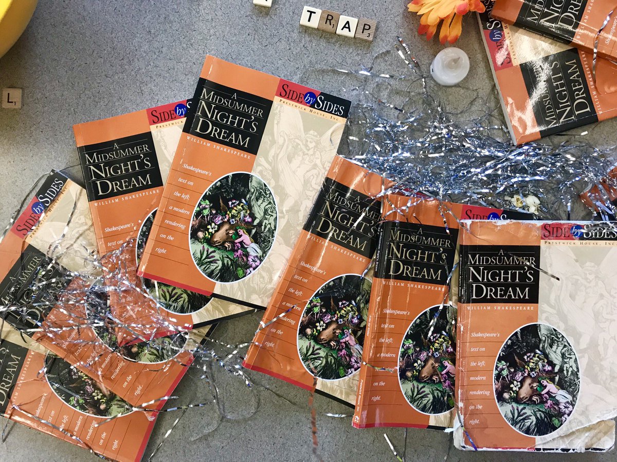 IMS_English7's tweet photo. Midsummer Night’s Dream! https://t.co/AGaeZKWT6g