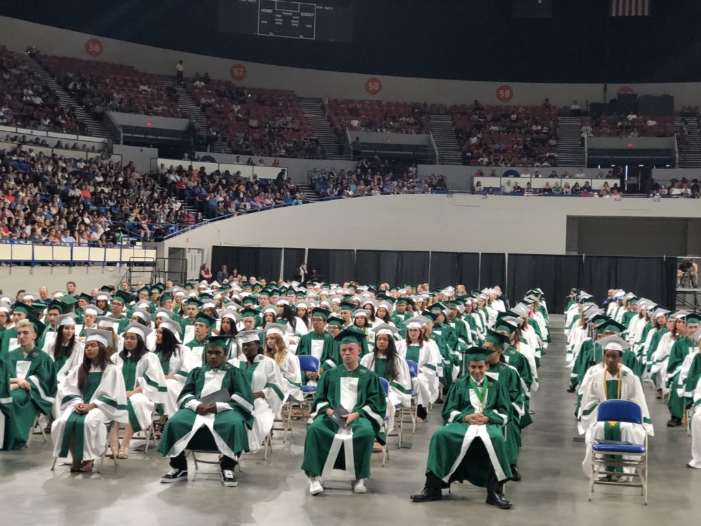 DrDannaDiaz's tweet photo. We are proud of our graduates! Congratulations Class 2019! The world is in the palm of your hands! We are Reynolds! https://t.co/dGkKnp0UOP
