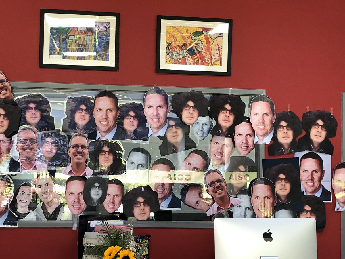 JennyLOster's tweet photo. @duncanfitzg it has been a pleasure working with you the past three years!! Nothing like a wall of Duncan to celebrate. Good luck in Hannover! They are lucky to have you #asigz #bestfutureprincipal https://t.co/HTFFxxi7fr