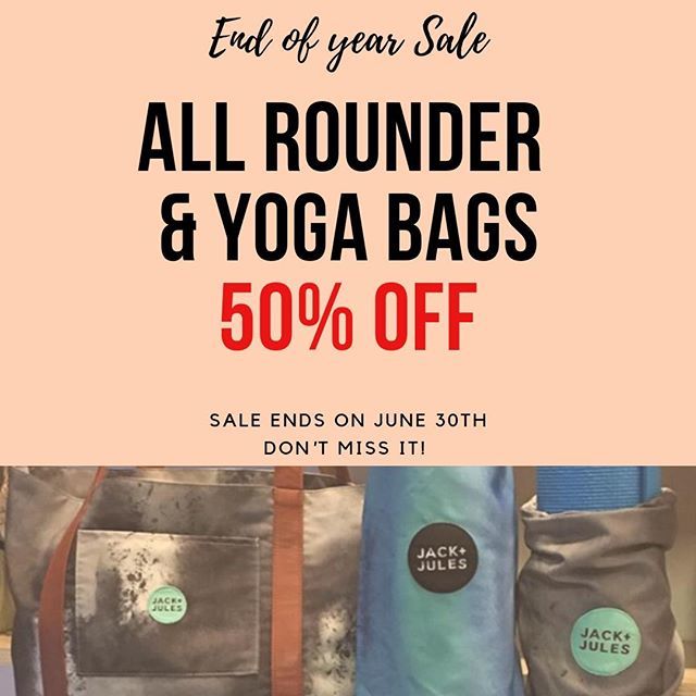 jacknjuleslife's tweet photo. We're making room for new inventory! ⠀
.⠀
Head over to our website to get your favourite bags at discounted prices of more than 50% off! 😍 😍😍⠀
.⠀
The best deals ever! $25 for the All Rounder Bag, $18 for all yoga bags and $40 on our social dish c… https://t.co/35ChWkZ5Qh https://t.co/dAXpDH2S3X