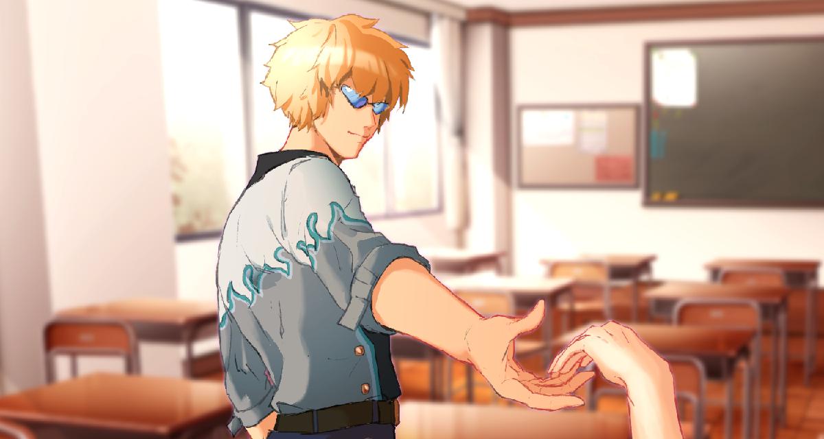Uzivatel F K Digital Na Twitteru カオスコード 乙女ゲープロジェクトが始動 していません 追加キャラクター レイ のイラストを公開ー ٩ W و サングラスの下の真心 まごころ は タフガイ転校生と出逢って恋するストーリーを楽しみに しない
