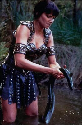 GayAssCactus's tweet photo. @emtothea The one where they go fishing and Xenia grabs an eel for Gabby...that’s love, baby https://t.co/V36Ynb5Zpg