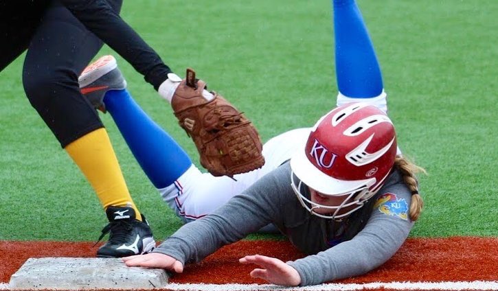 KUClubSoftball's tweet photo. Happy #WorldSoftballDay 🥎🥎 from KU Club Softball! https://t.co/VNdHIkDCDL