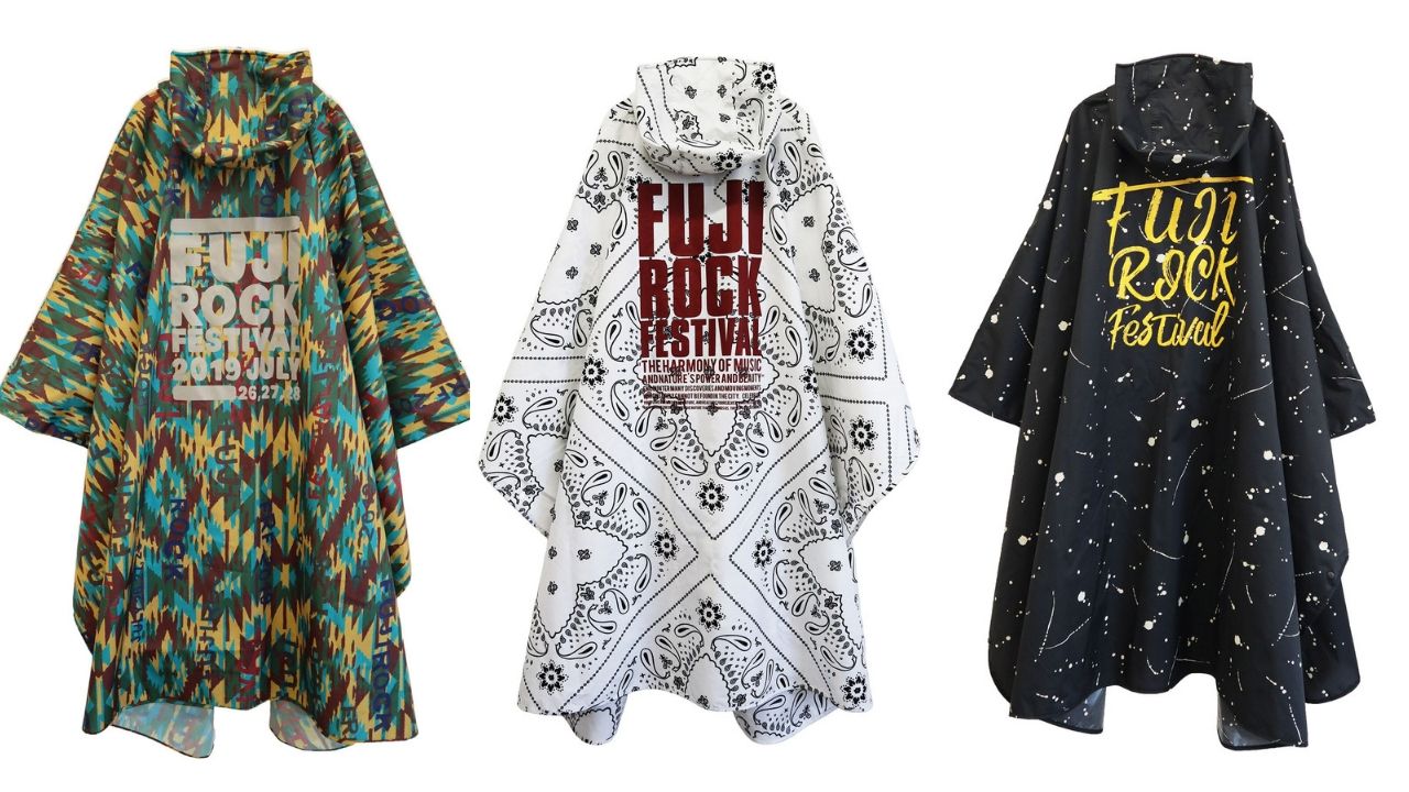 2022SUMMER/AUTUMN新作 kiu 富士ロッカーズ FUJI ROCK レインコート