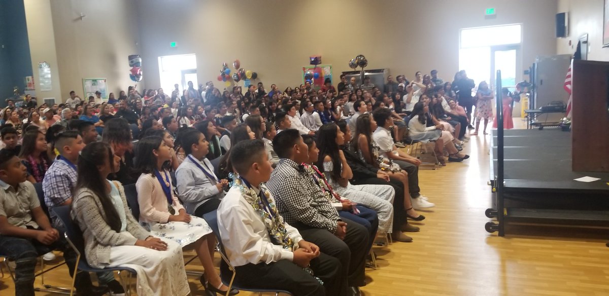 HarringtonOSD's tweet photo. 2019 5th Grade Promotion was great! @myoungteach @claum_29 @TeacherCrossett https://t.co/lCHbXMGGQ1