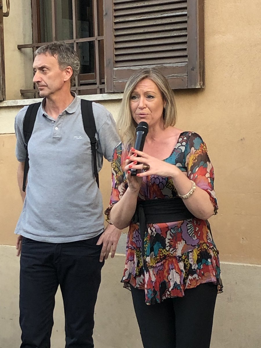 slowfoodph's tweet photo. @SlowFoodHQ Paolo di Croce with Chiara - Deputy mayor of Chiusi. #councilmeeting https://t.co/nxseNk4Vrt