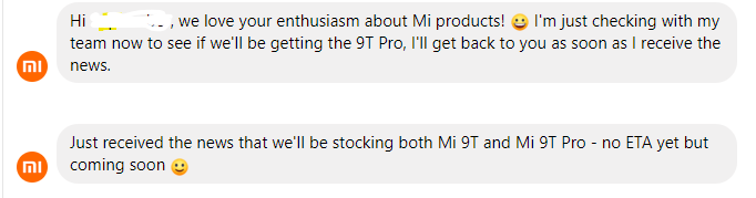Mi 9t pro lancio