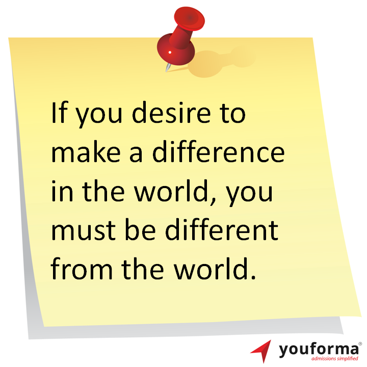 youforma's tweet photo. If you desire to make a difference in the #world, you must be different from the world.
#student #study #school #college #youforma https://t.co/tnIJgnCPzv