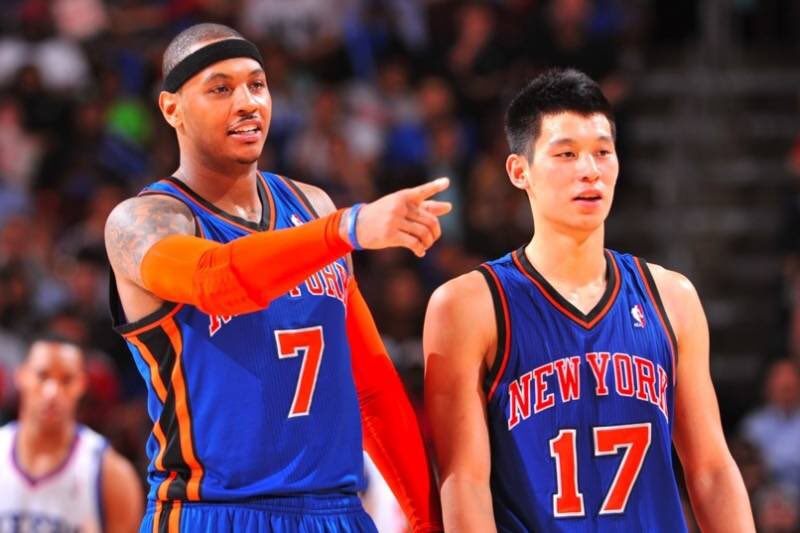 Jeremy Lin won a ring before Carmelo.....all is right in the universepic.tw...