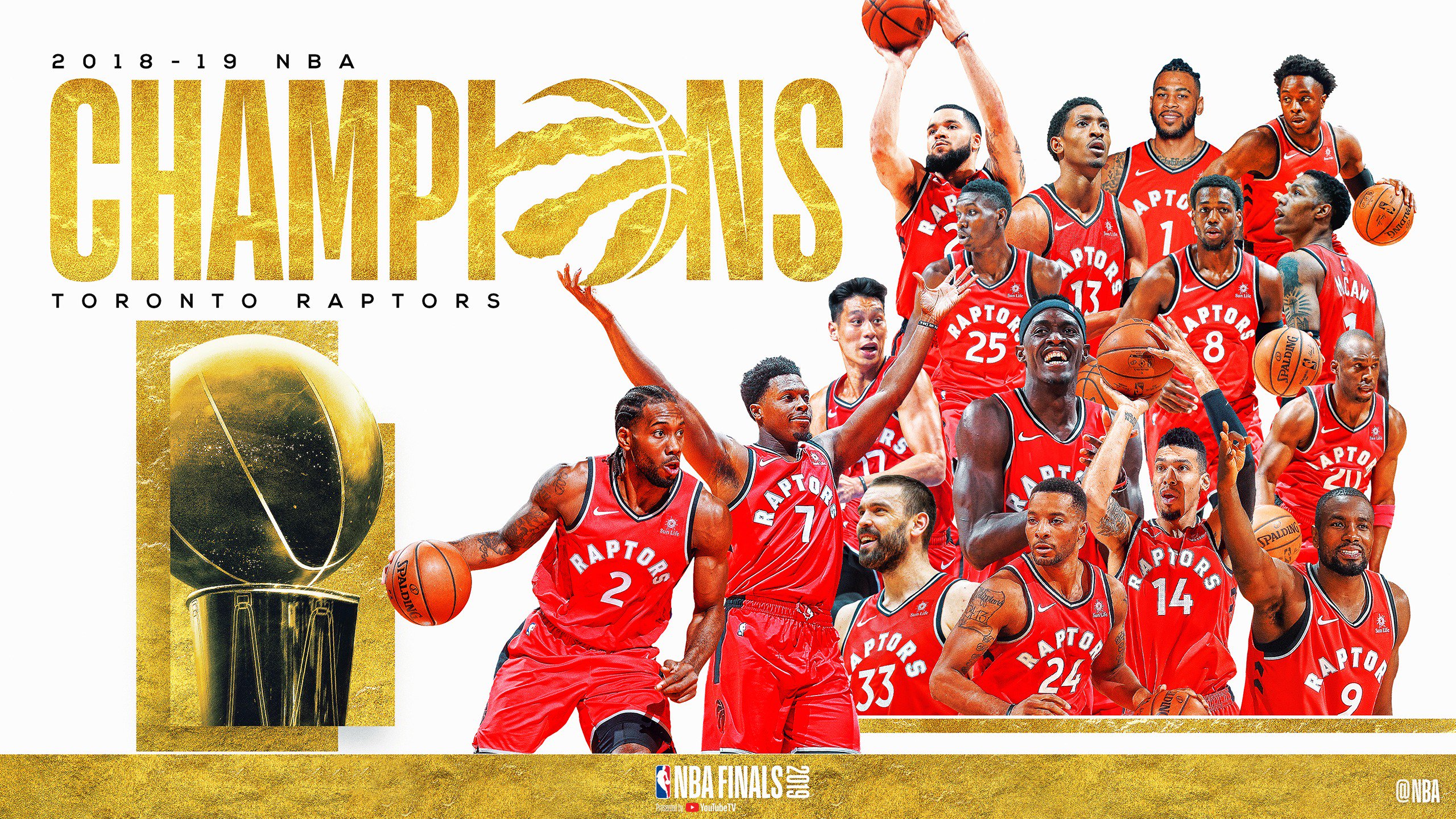 NBA on Twitter: "The @Raptors are the 2019 NBA Champions! #WeTheNorth https://t.co/nooya0x6Db" /