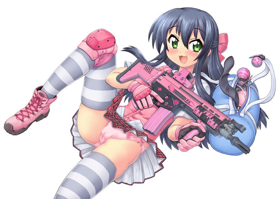 Pink SCAR Girl 😊😊😊❤️ 